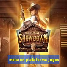 mclaren plataforma jogos